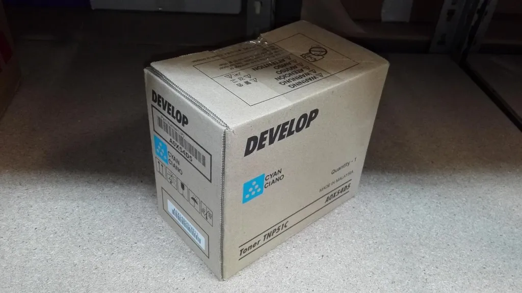 Cartouche de Toner Cyan TNP51C - Develop Original A0X54D5