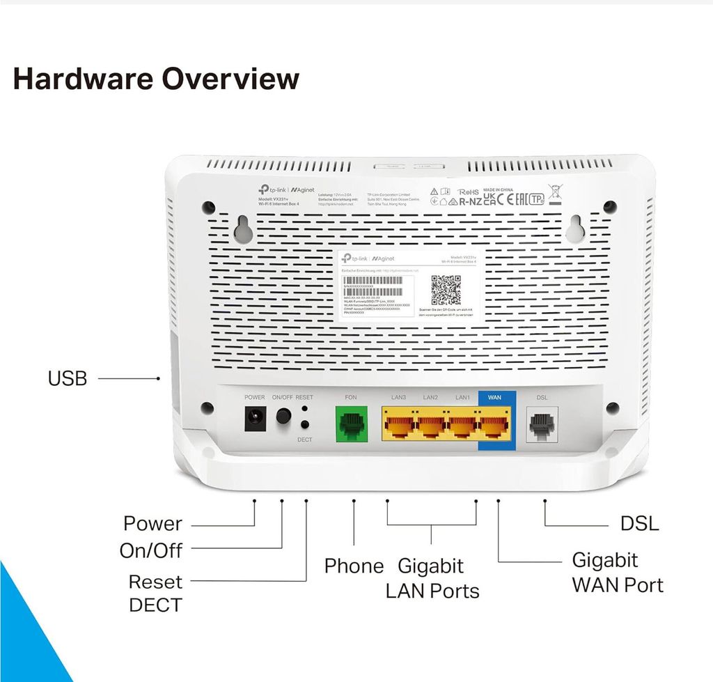 Smerovač TP-Link VX231V Obrázok produktu 