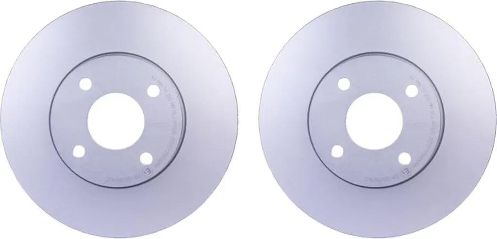Jeu de disques de frein HELLA pour Ford Fiesta V trajet urbain quotidien