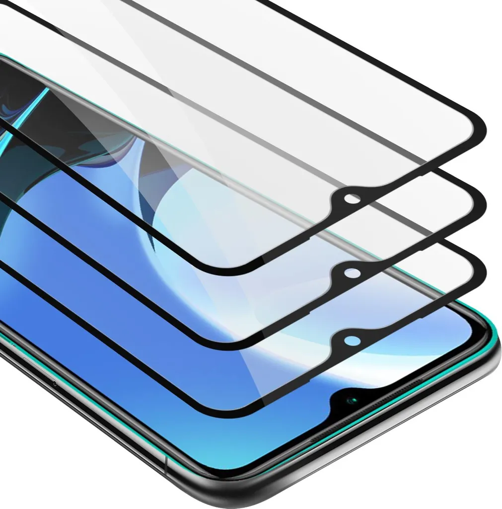 Cadorabo Vetro Protettivo Premium per Xiaomi Redmi 9T / POCO M3 Nero