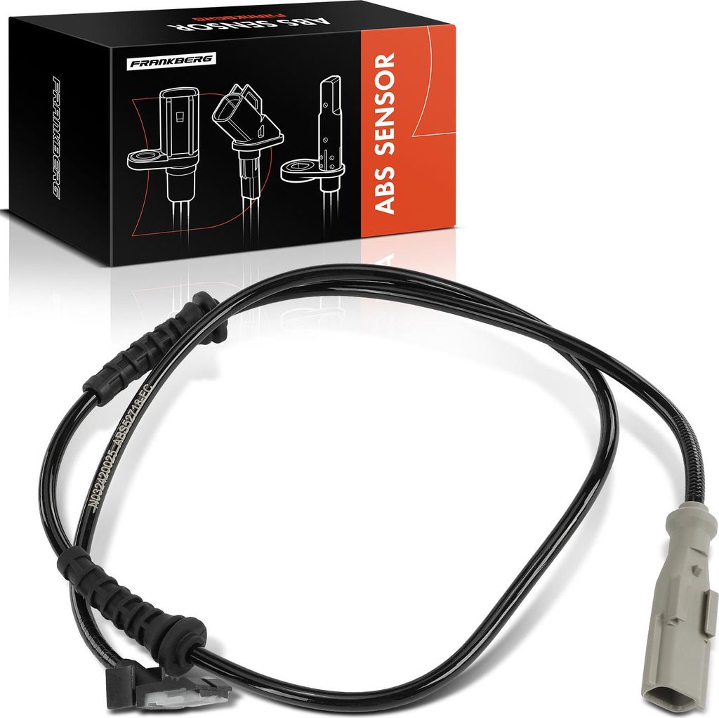 Frankberg 1x ABS Sensor Hinterachse links für Renault Twingo II CN0 Wind E4M 1.6L 1.2L Bj ab 2008