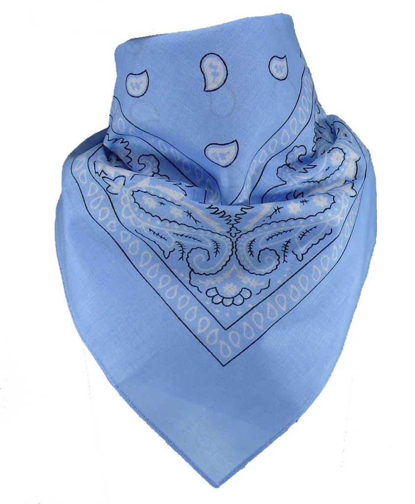 Bandana 100% Baumwolle 54x54 cm – Halstuch, Kopftuch, Produktbild 
