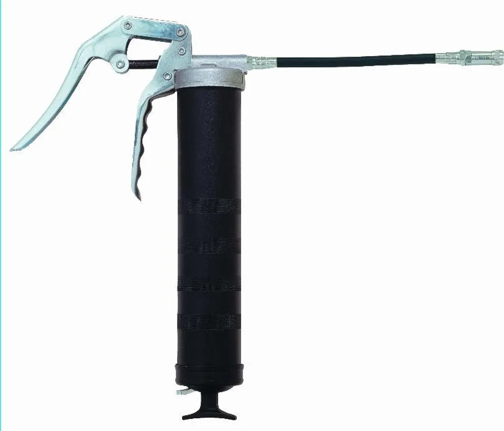Pistolet de graissage manuel ALGI 07360200 avec flexible et agrafe 4 mors