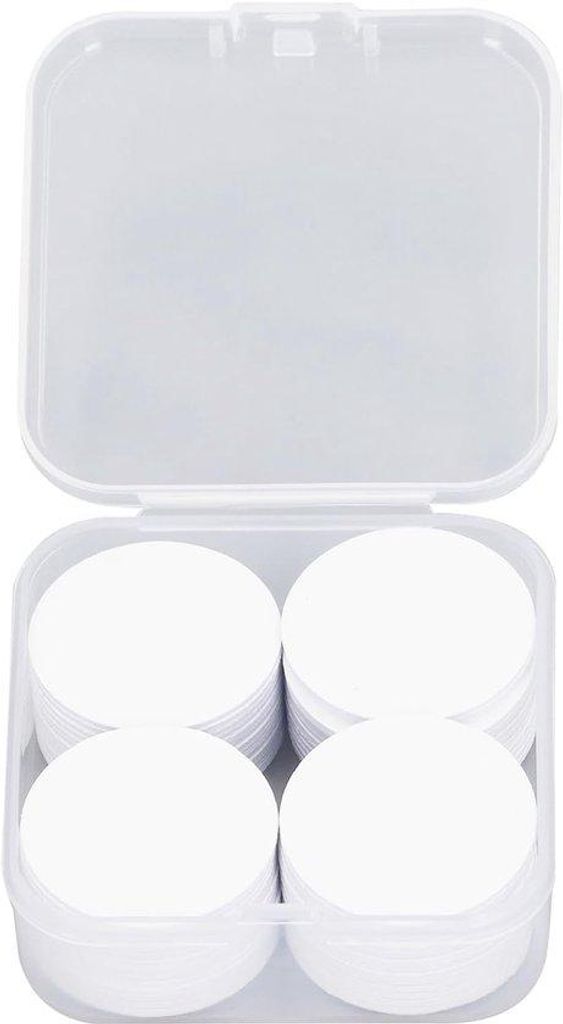 NFC-Tags - Runde - Herstellbare - Wasserfeste PVC - Weiß - 215 Chip - Selbstklebend - Für TagMo NFC Smartphones