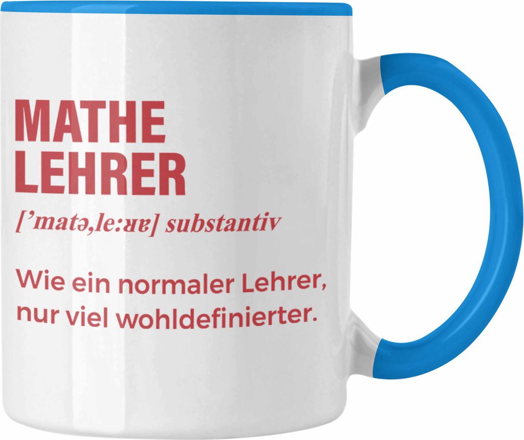 Trendation - Mathelehrer Tasse Mathematiker Tassen mit Produktbild 