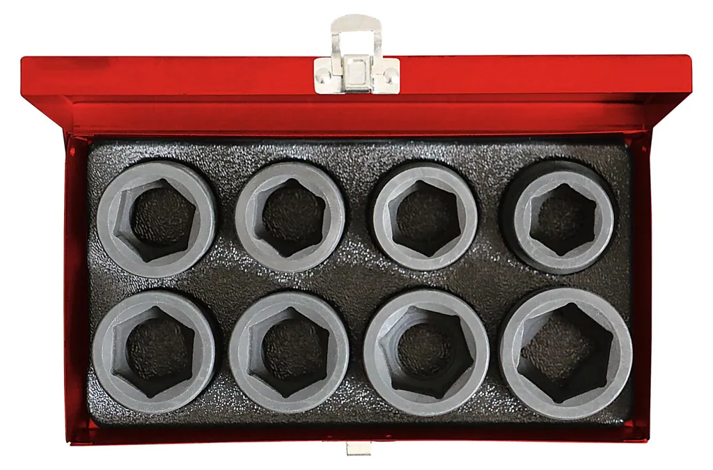 Coffret de douilles à chocs 1" KS TOOLS 8 douilles courtes de force - 7