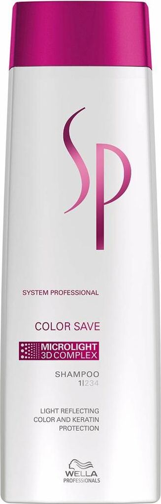 Farbverstärkendes Shampoo Wella SP Color Save 250 ml