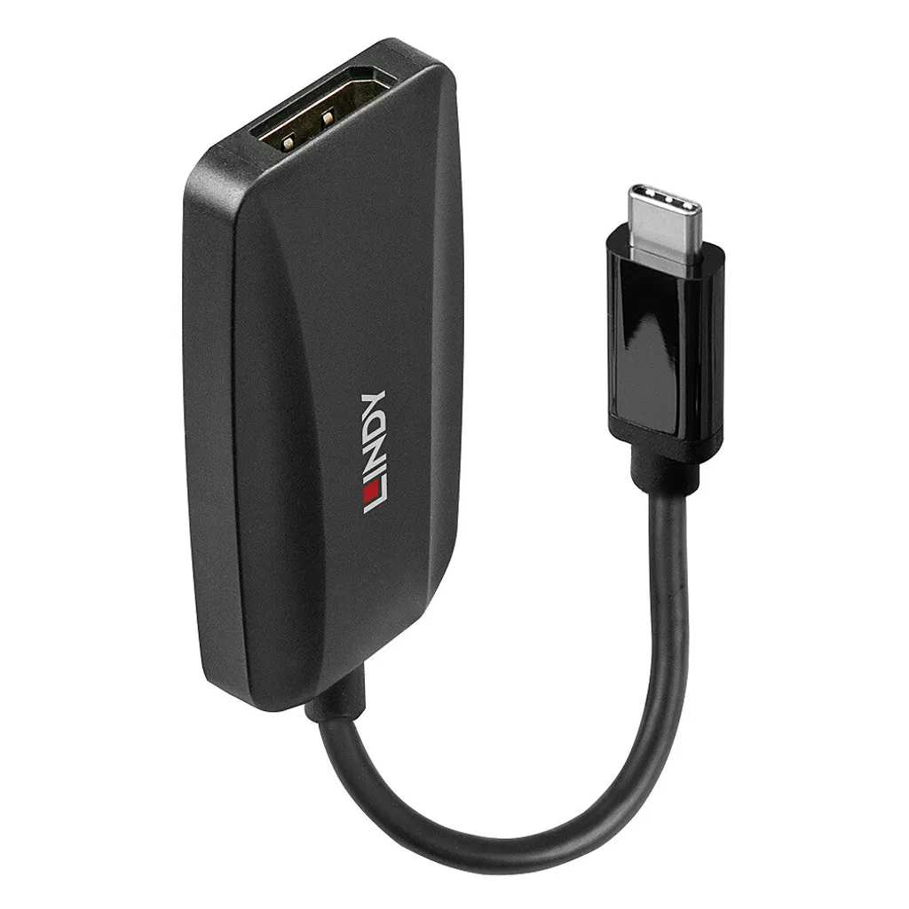 Convertisseur LINDY USB-C DisplayPort 1.4 Haute Vitesse 8K et HDR 10+