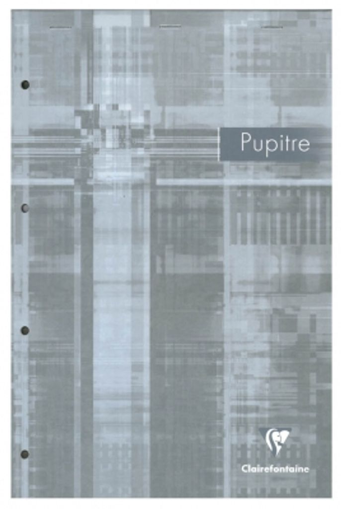 Clairefontaine Notizblock 21x31,5 F-Lineatur 80Bl