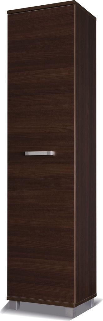 Schmaler Regalschrank 50 cm ANDOVER - Kastanienbraun Wenge