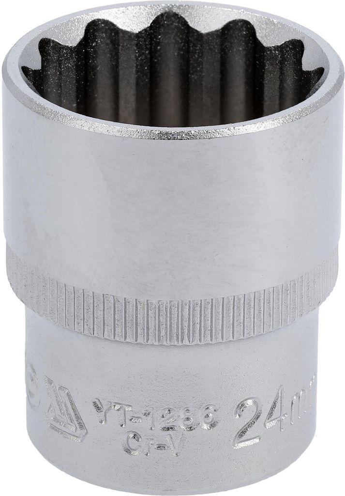 Douille 24 mm 1/2" à 12 pans, courte, CV Image du produit 
