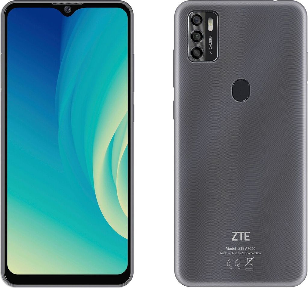 cofi1453® Siliconen hoesje, basismodel, compatibel met ZTE Productafbeelding 