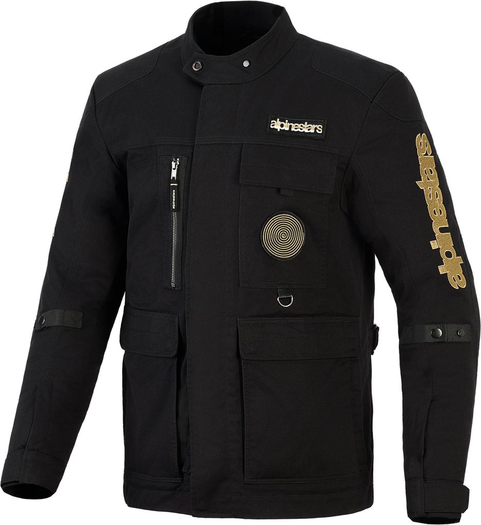 Alpinestars Dice Motorrad Textiljacke, schwarz, XL