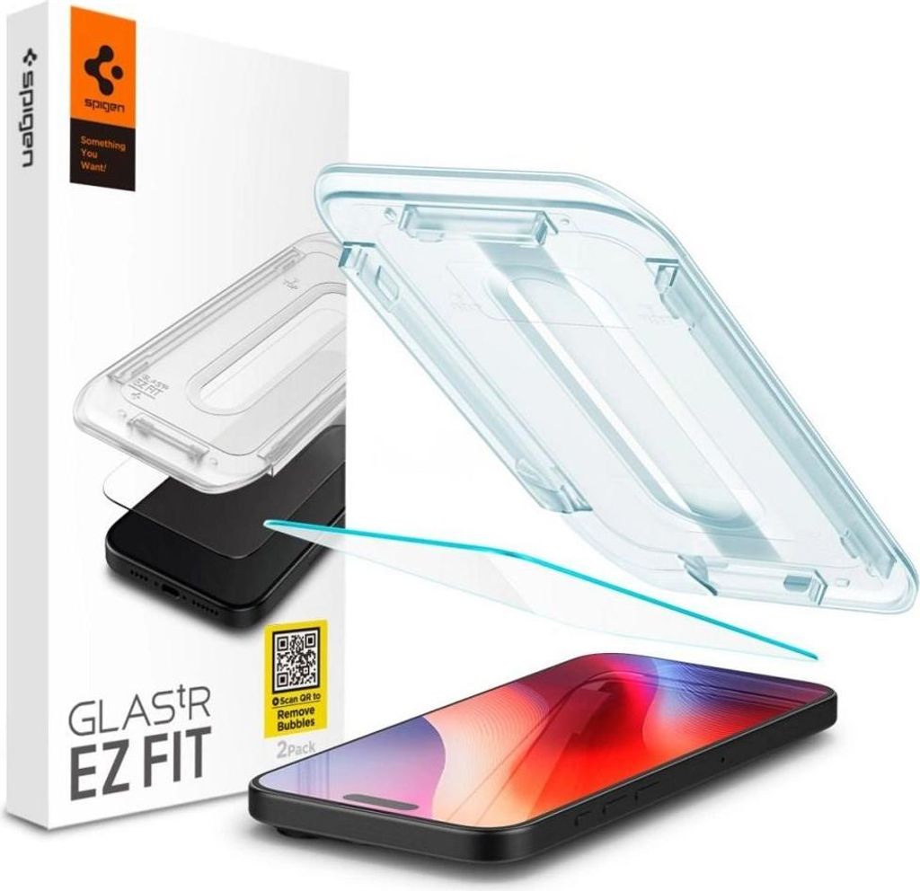 Spigen Glas.tR EZ Fit HD, Apple, iPhone 16 Pro Max, Produktbild 