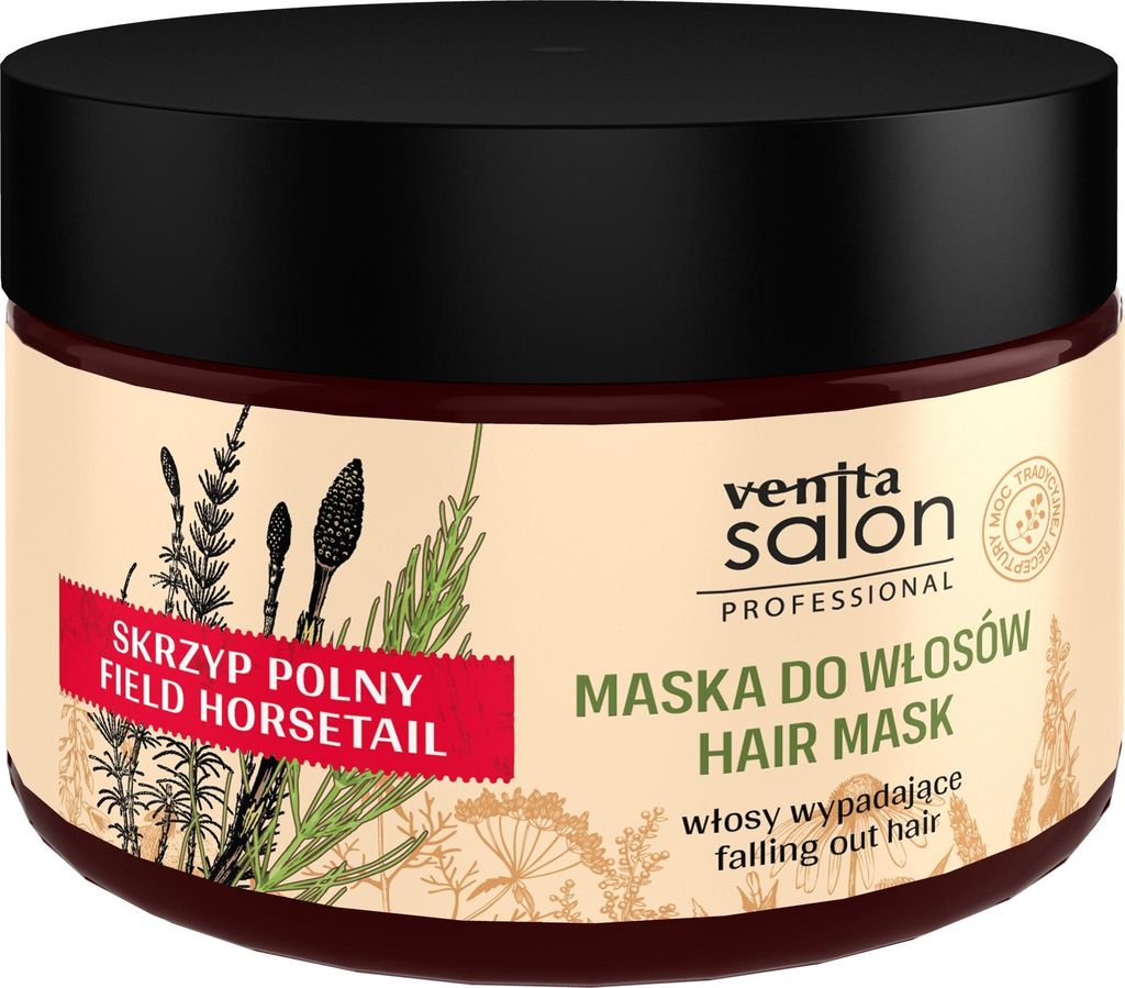 VENITA Salon Schachtelhalmmaske gegen Haarausfall 500 ml
