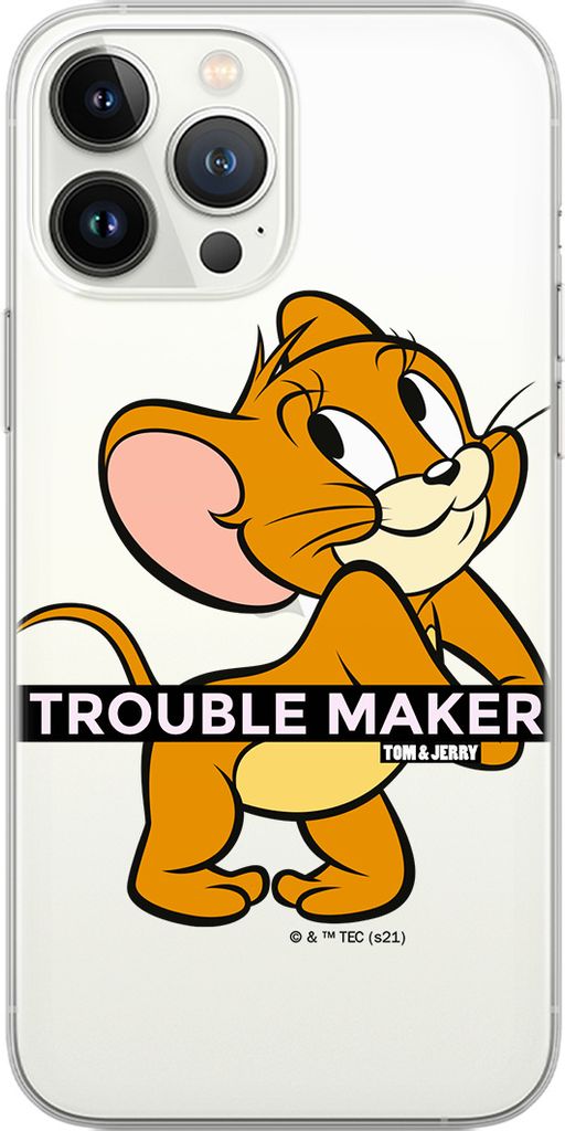 ERT GROUP Tom & Jerry Handyhülle für SAMSUNG A52 5G / A52 LTE 4G / A52S 5G Muster Tom & Jerry 012 WPCTOMJER14679