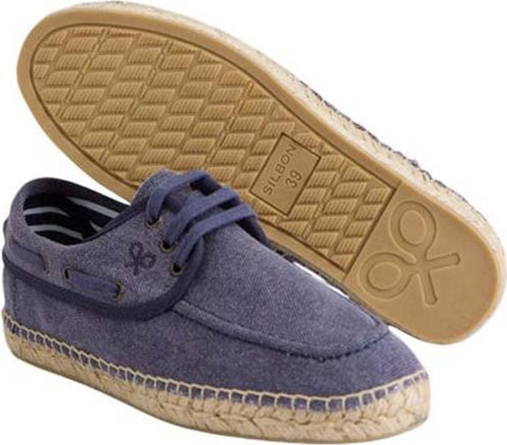 Silbon Nautico Espadrilles Blau EU 41 Herren Blau EU 41