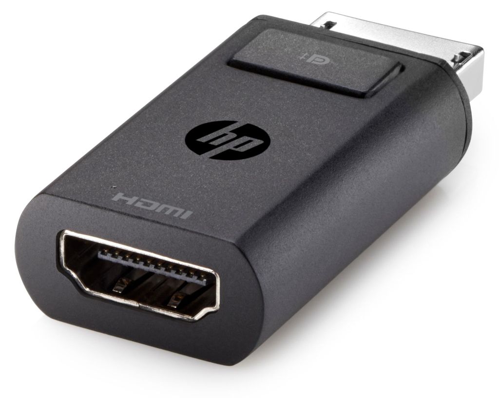 HP Adaptér DisplayPort na HDMI 1.4, Černá, Indonésie, Obrázek produktu 