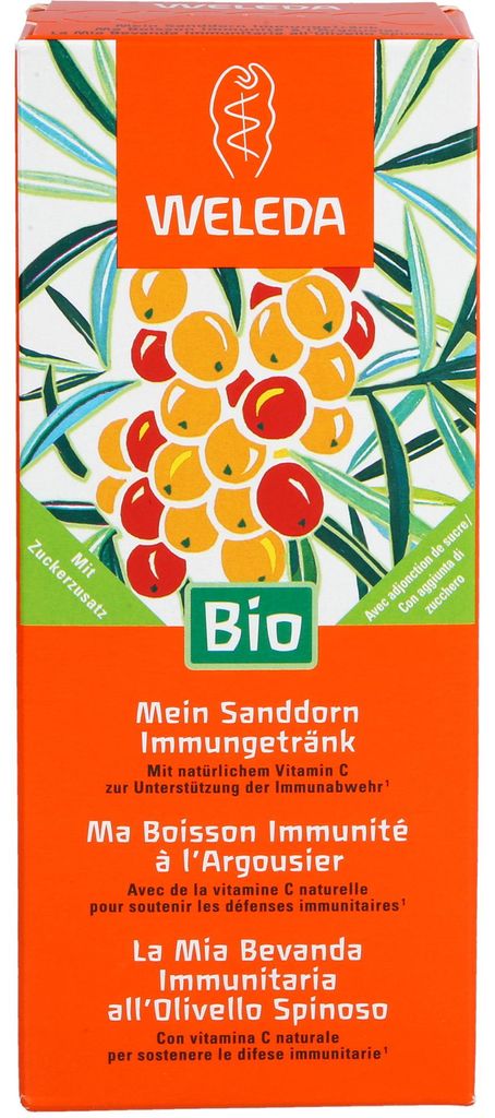 WELEDA môjnápoj z rakytníka podporuje imunitný systém, 200 Obrázok produktu 