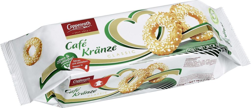 Coppenrath Classic Café Kränze Gebäck 250g (MHD: Produktbild 