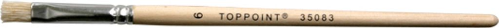 12 Borstenpinsel Pinsel Gr. 6
