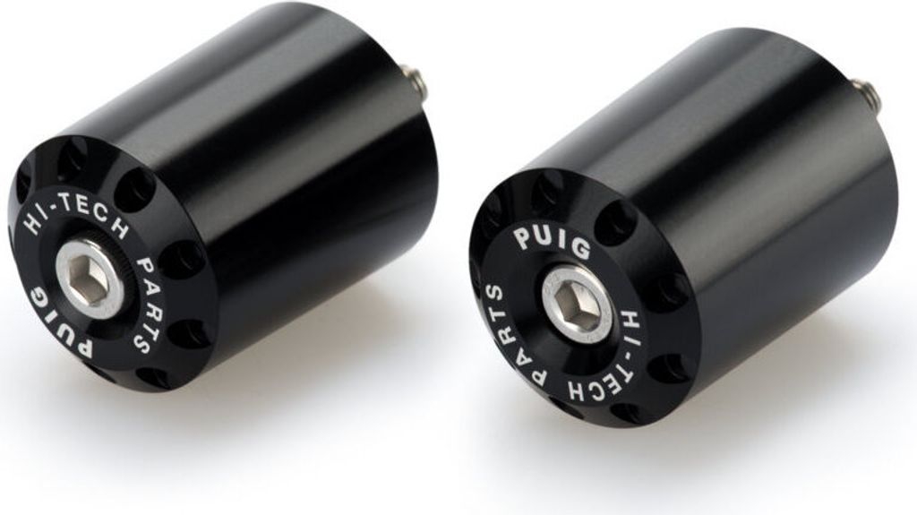 Puig Lange Lenker-Gegengewichte, schwarz