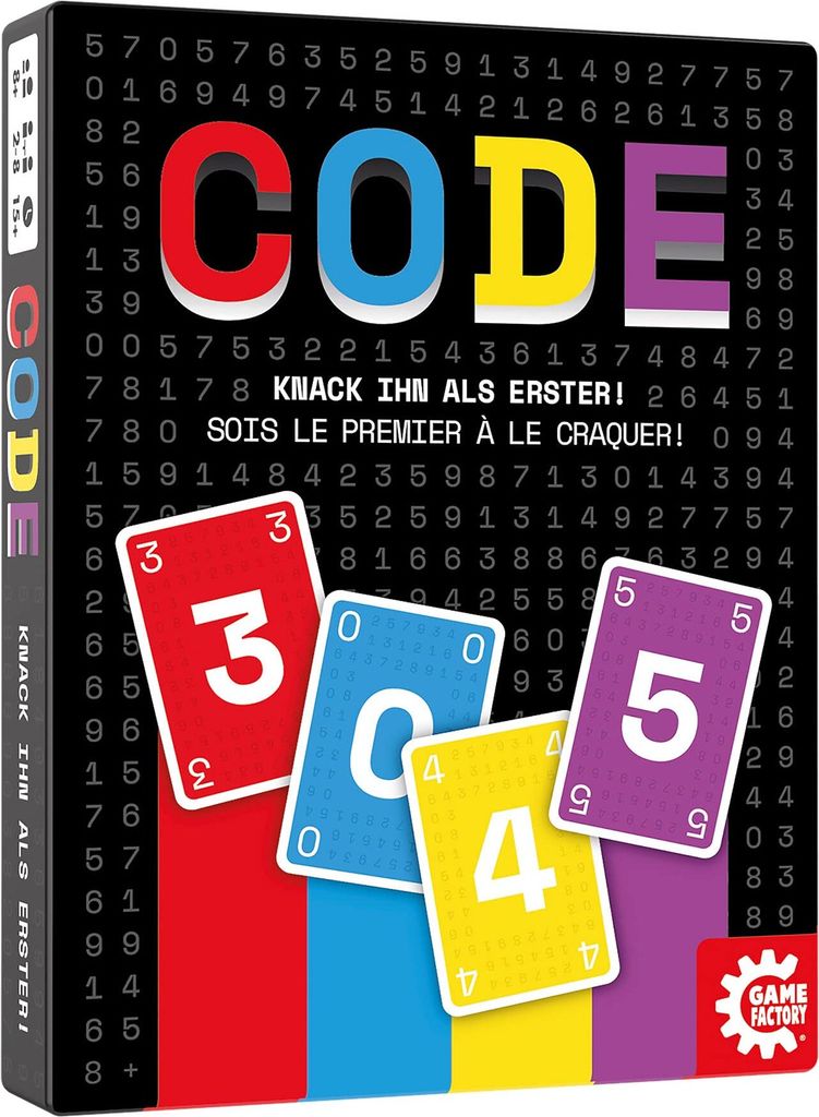 Gamefactory Code Kartenspiel 2-8 Spieler Produktbild 