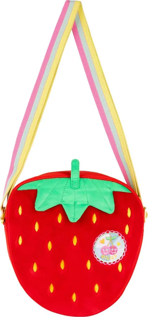 Borsa Fragola Oilily Strawberry Shoulder Bag Rossa per Donna e Ragazza