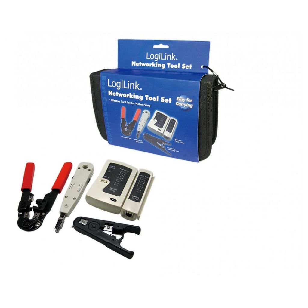 LogiLink WZ0012 Kabelwerkzeugsatz Produktbild 