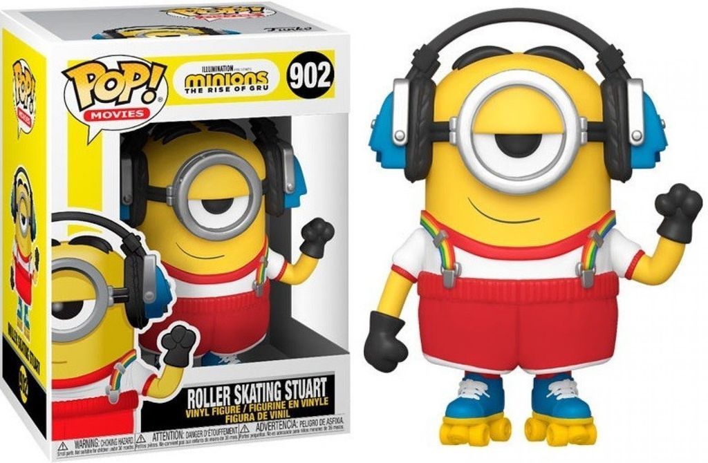 Funko POP Minions 2 Roller Skating Stuart 9 cm (902) Obrázek produktu 