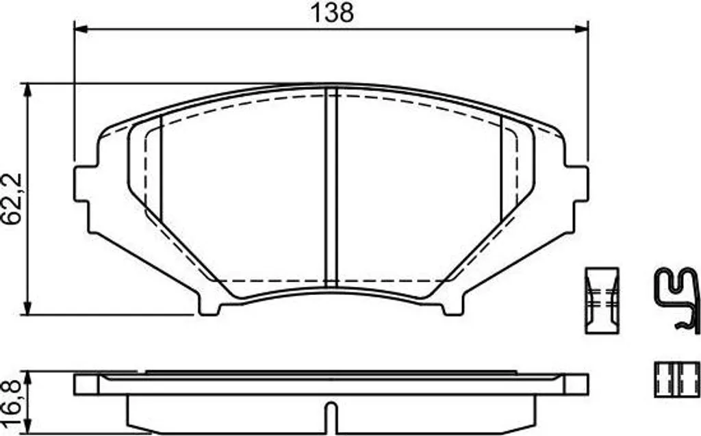 Plaquettes de frein Bosch RX-8 anti-bruit : stop aux sifflements OE