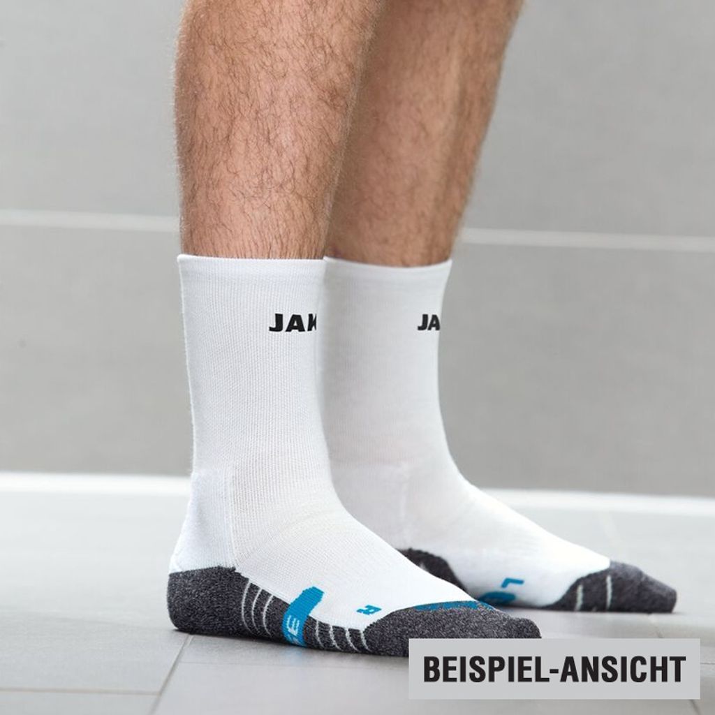 JAKO unisex tréningové ponožky, farba: čierna, veľkosť: Obrázok produktu 4