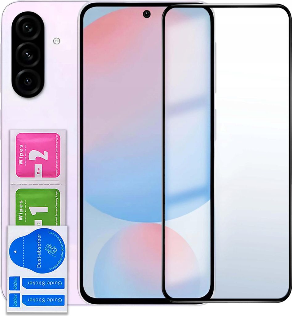 SZKŁO HARTOWANE do Samsung A56 5G | A36 5G PEŁNE NA CAŁY Zdjęcie produktu 