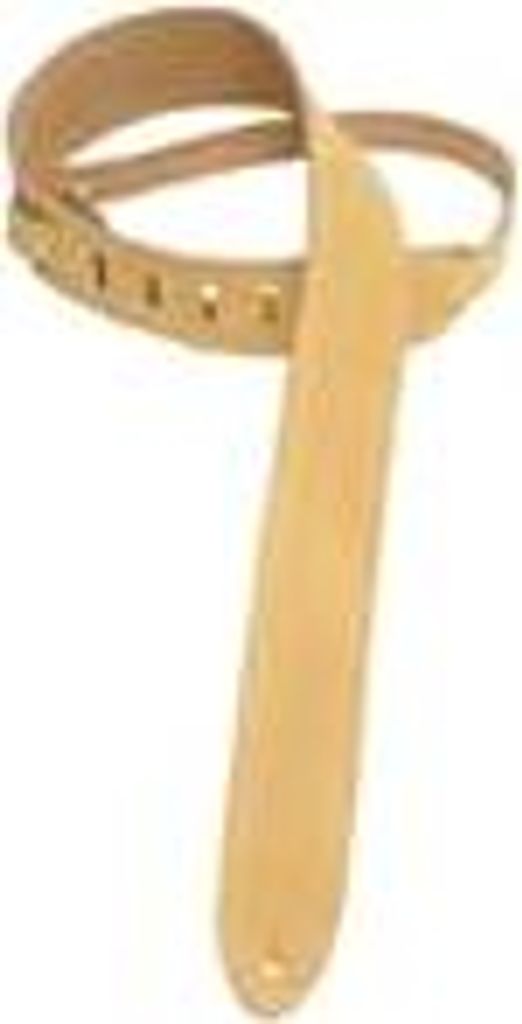 MS12-TAN 2" Suede Guitar Strap Tan