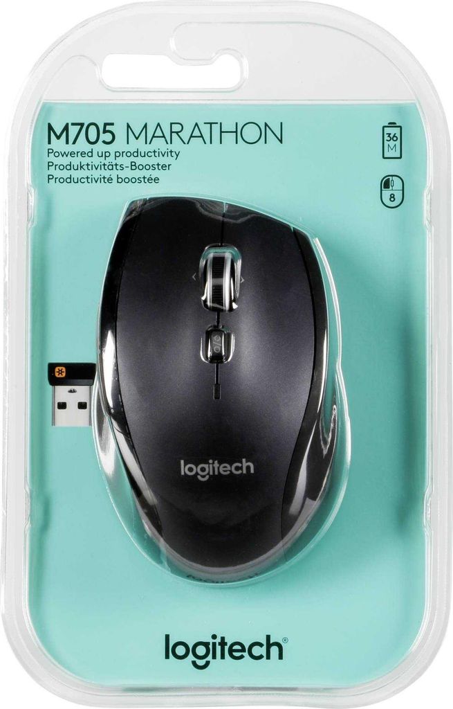 Logitech M705 silber Produktbild 