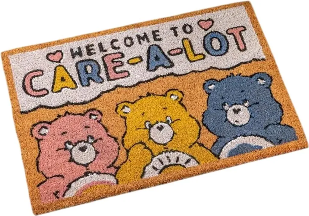 Tapis d'entrée Care Bears Care A Lot Multicolore TT248 Décoration