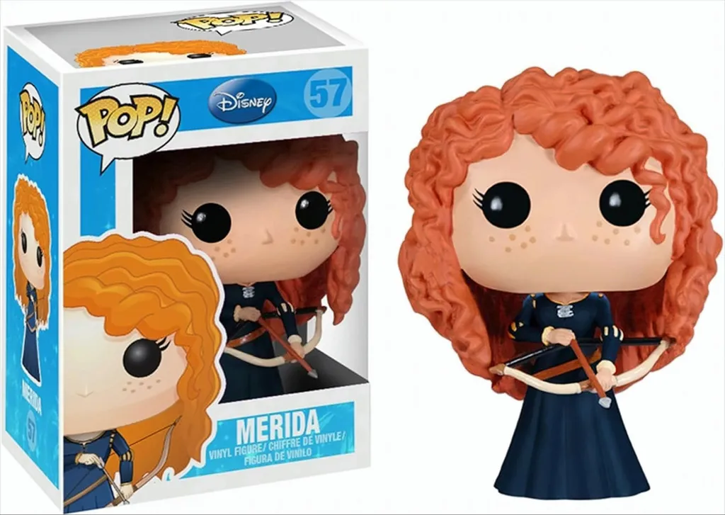 Funko Pop Merida 57 Disney - Figurine Vinyle Détails Authentiques 9 cm