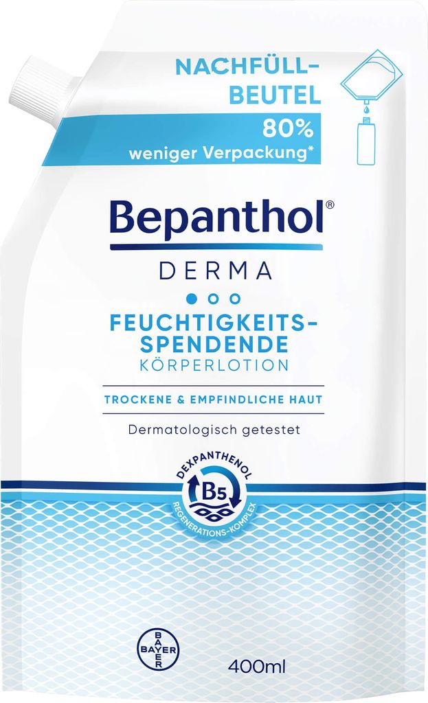Bepanthol Derma feuchtigkeitsspendende Körperlotion für Produktbild 