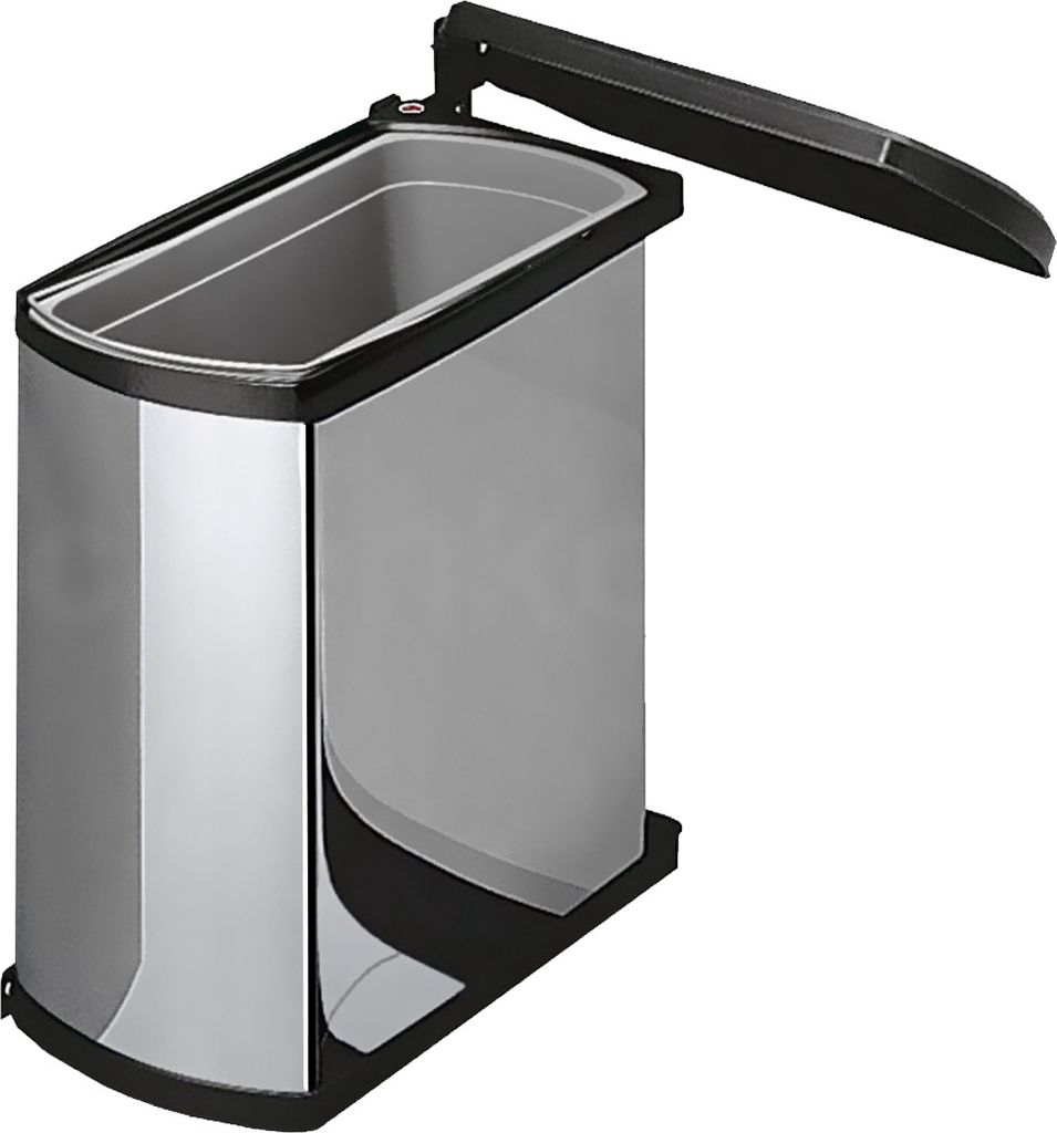 Hailo Uno 3418. Collecteur de déchets, acier inoxydable.  - Image du produit 