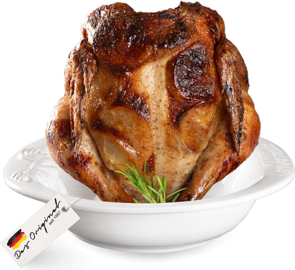 Römertopf Hähnchenbräter Chicko weiss Produktbild 