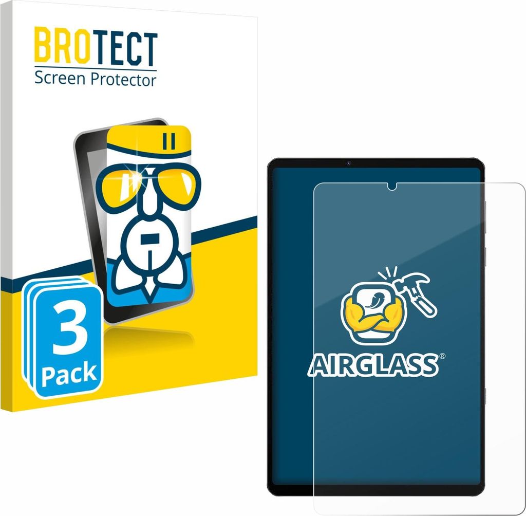 3x BROTECT Schutzglas für Lenovo Legion Y700 2022 Schutzfolie Panzer Folie Glas Display Schutz klar