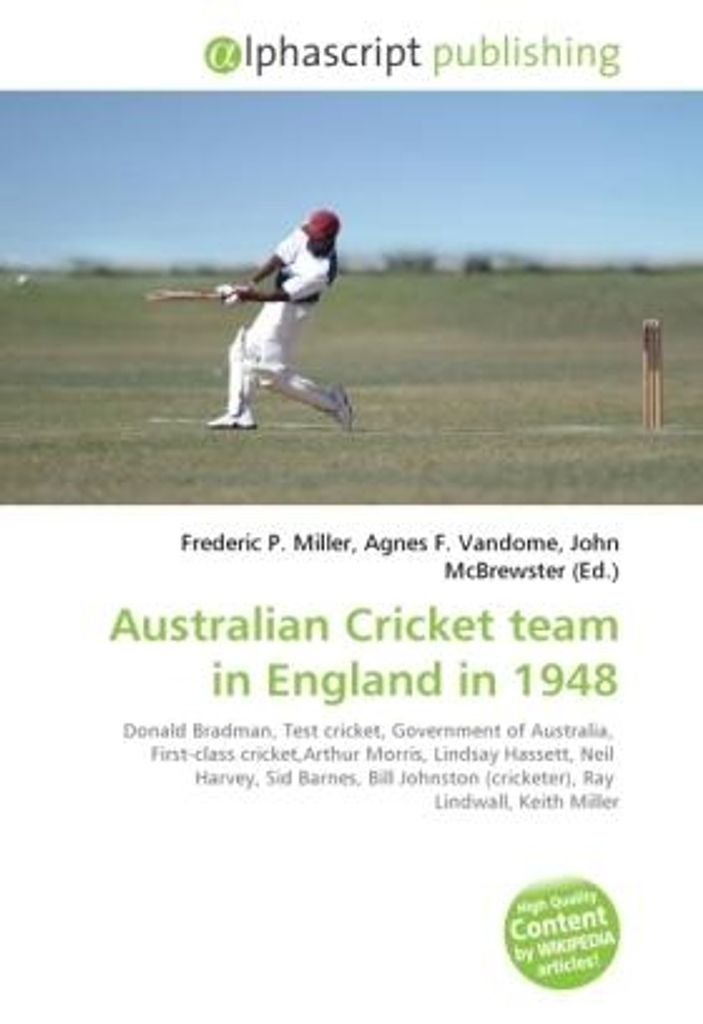 Australian Cricket team in England in 1948