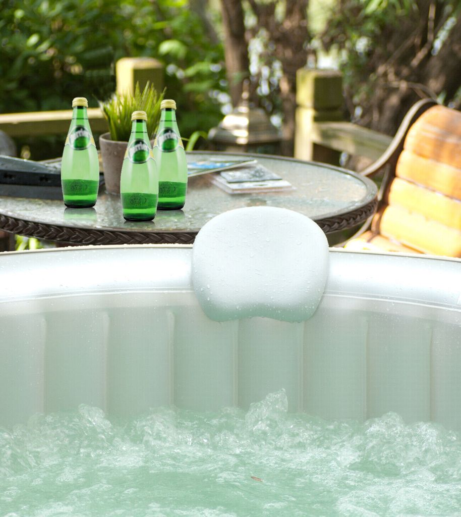 2 Nackenkissen+Getränkehalter SET Mspa Whirlpool Premium Produktbild 4