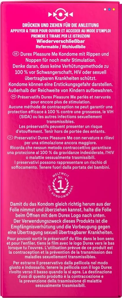 Preservativi Durex Pleasure Me 40 pezzi - 14