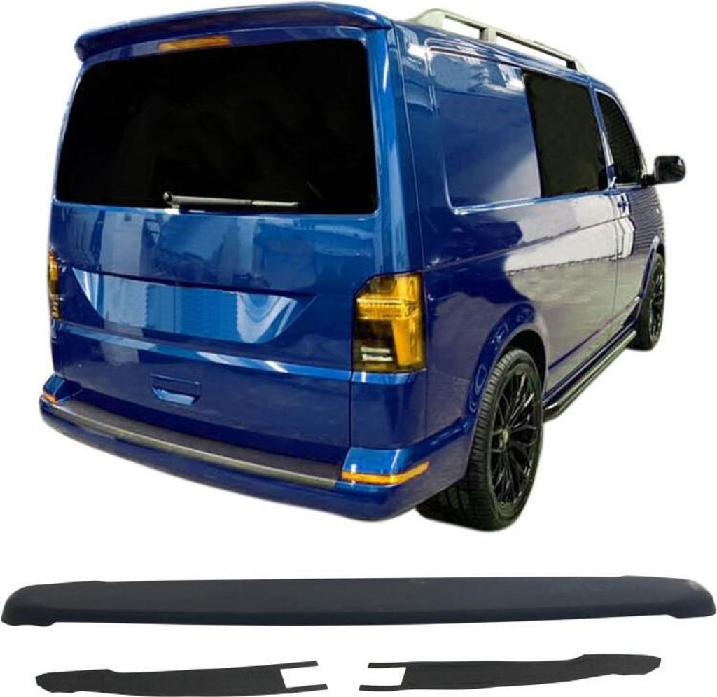 JOM Sport Dachspoiler Heckspoiler für VW Bus T6 T6.1 mit Heckklappe ab 2015-