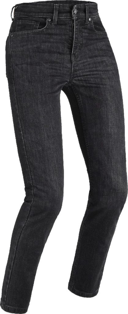 DIFI Cartagena Damen Motorrad Jeans, schwarz, 34/32