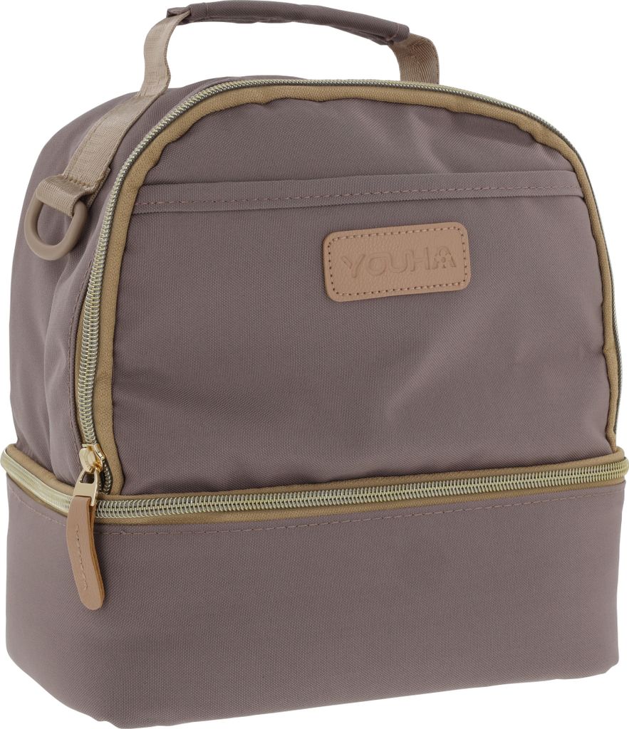 Youha Pumpentasche – Muttermilch-Kühltasche – Babyflaschen-Kühltasche – Babymilch kühlen – Schultertasche & Rucksack – Farbe: Dark Pin...