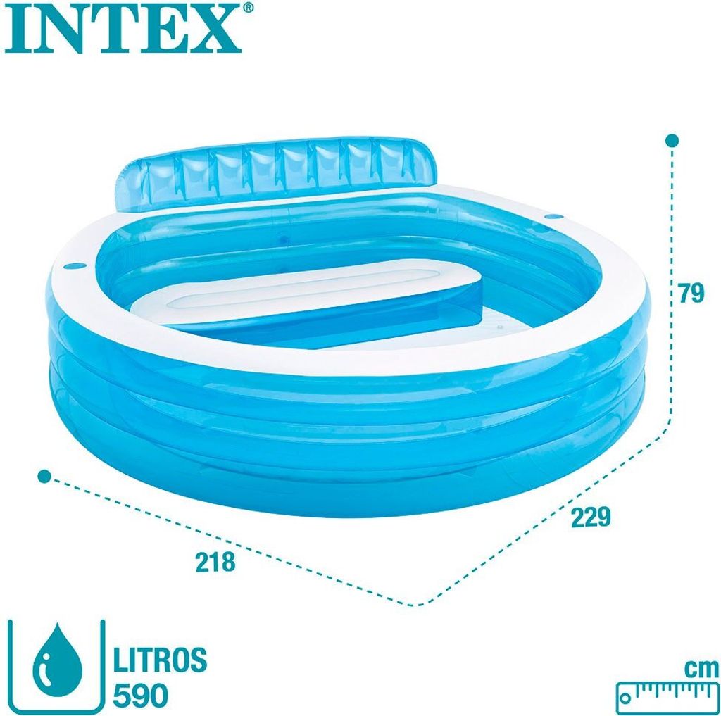 INTEX 57190NP - Swimcenter - Family Lounge mit eingebauter Produktbild 18