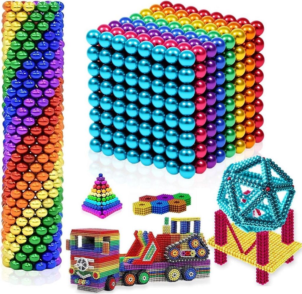 216 Teile 3D Baukasten – Kreatives Modellbau Spielzeug für Produktbild 