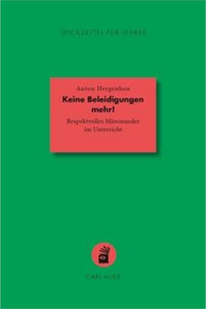 Keine Beleidigungen mehr!